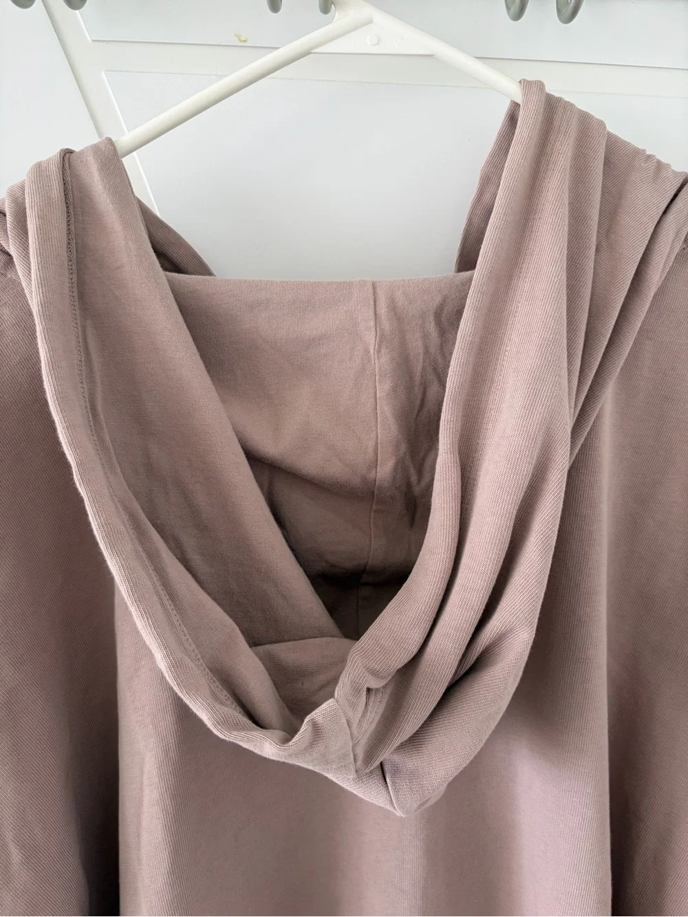 Nike Sportswear Women’s Oversized Jersey Full-Zip Hoodie Mauve